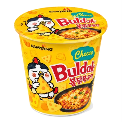 Lámen Buldak sabor queijo no copo