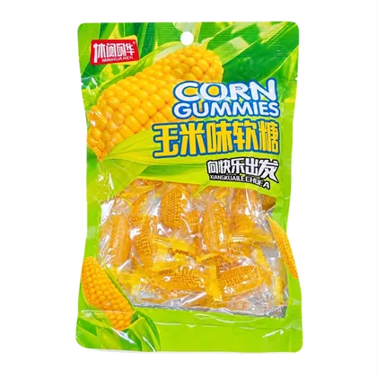 Bala de goma sabor milho