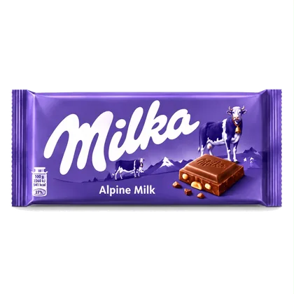 Chocolate Milka Alpine Milk
