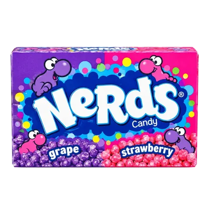 Bala Nerds uva e morango