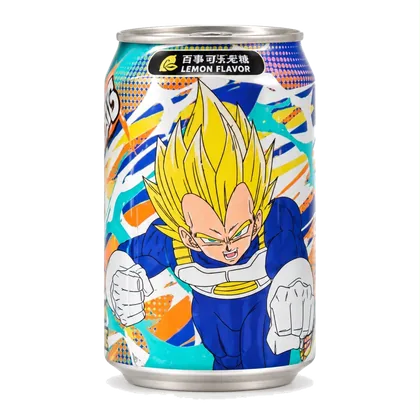 Água com gás Ocean Bomb Vegeta sabor limão