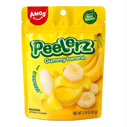 Bala de goma Peelerz de banana
