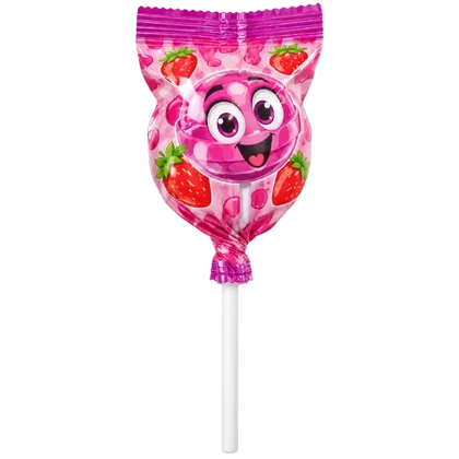 Pirulito de morango
