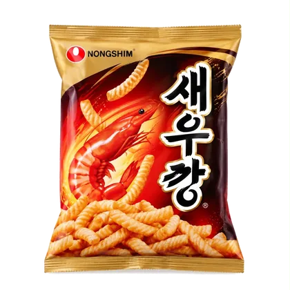 Salgadinho de camarão Nongshim